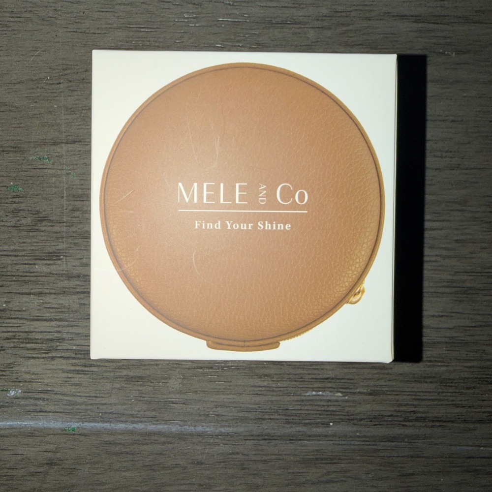 BNNO Mele & Co. Tan Jewelry Box